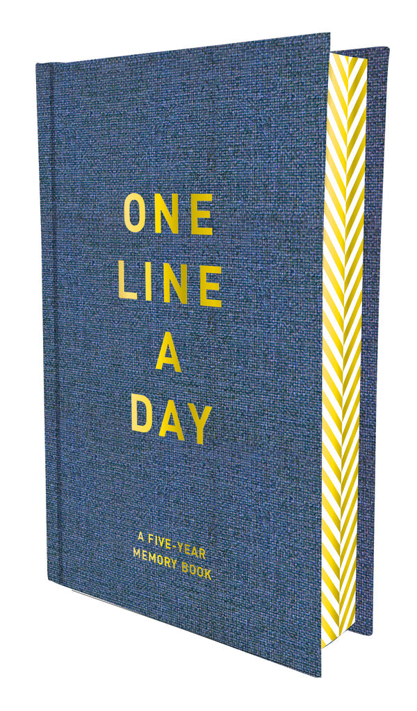 Denim One Line a Day - A Five-Year Memory Book