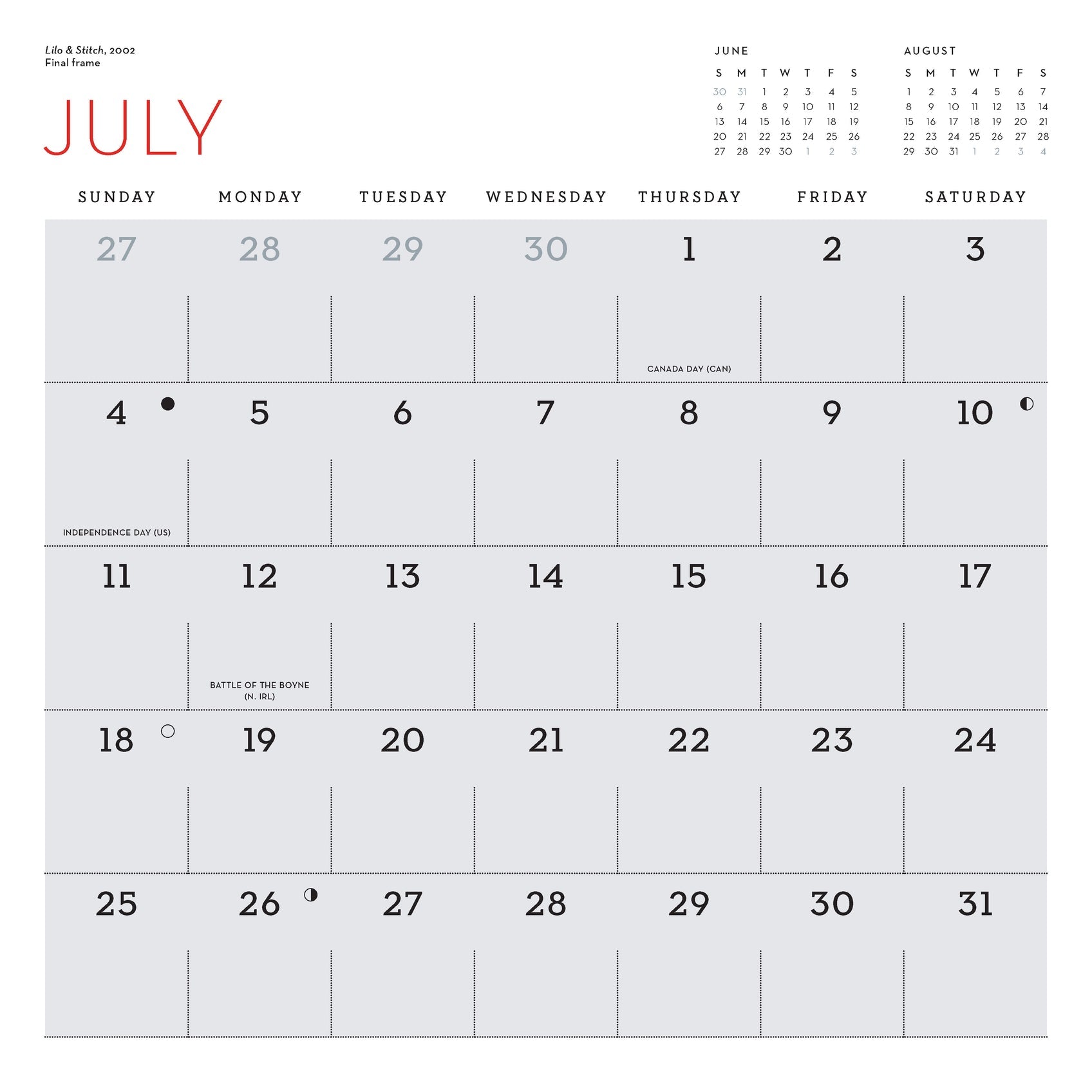 Disney Animation 2027 Wall Calendar