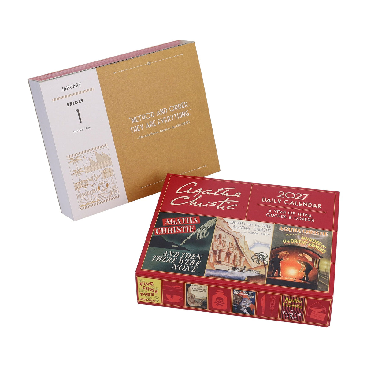 Agatha Christie 2027 Daily Calendar