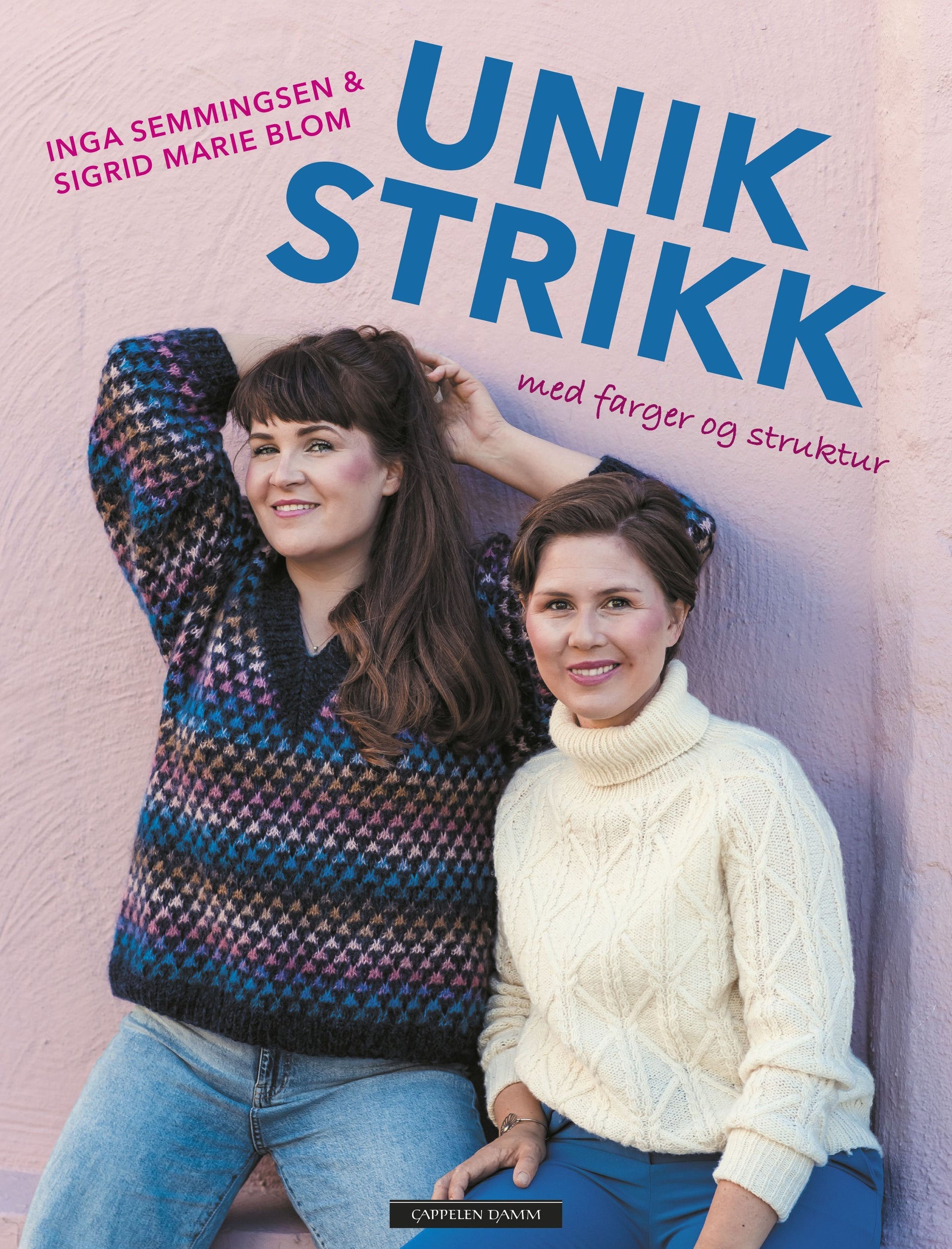 Unik strikk - med farger og struktur