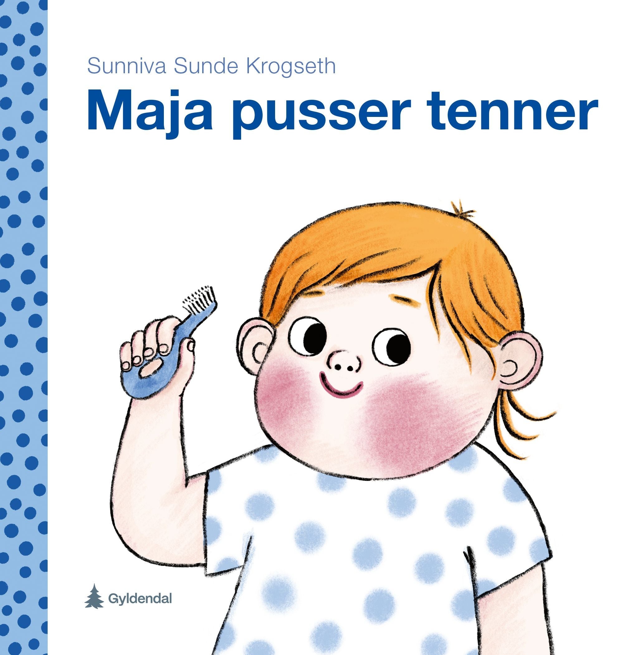 Maja pusser tenner
