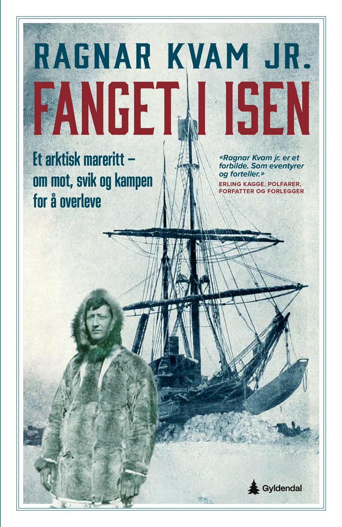 Fanget i isen