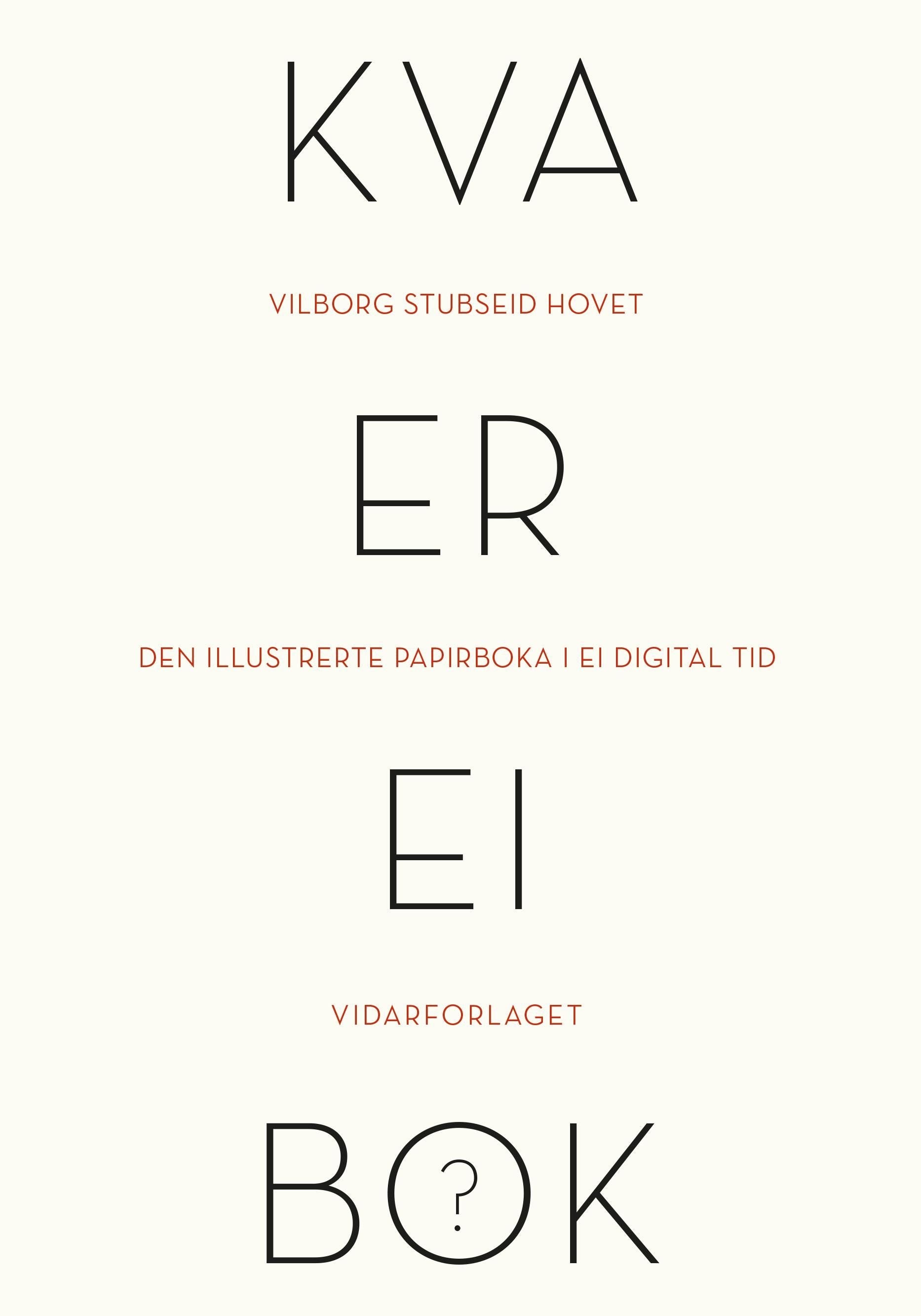 Kva er ei bok?