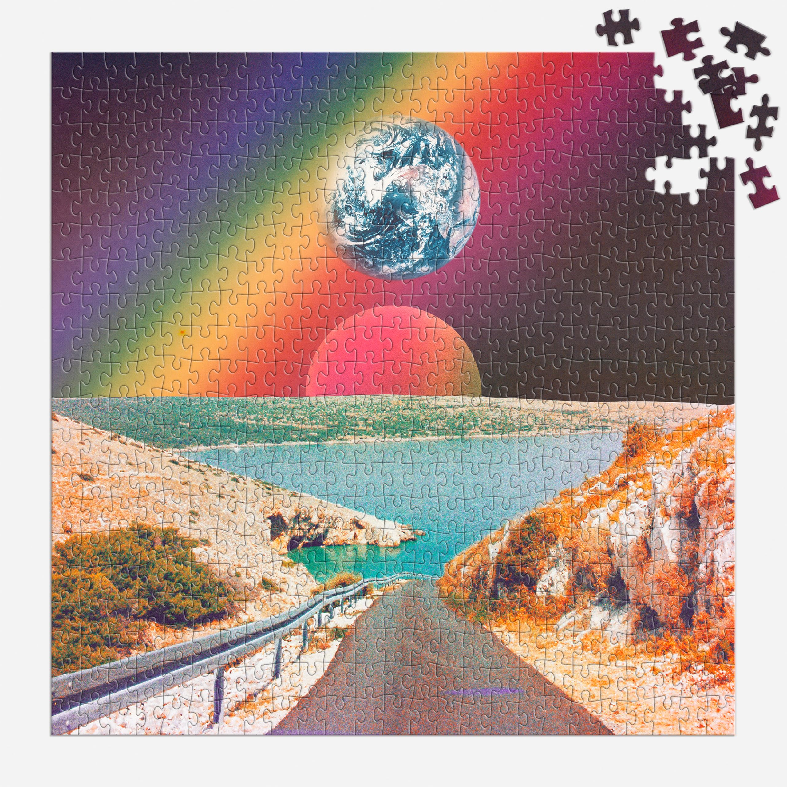 Cosmic Rainbow 500 Piece Puzzle