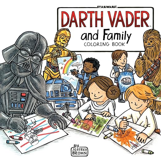 Darth Vader and Family Coloring Book
