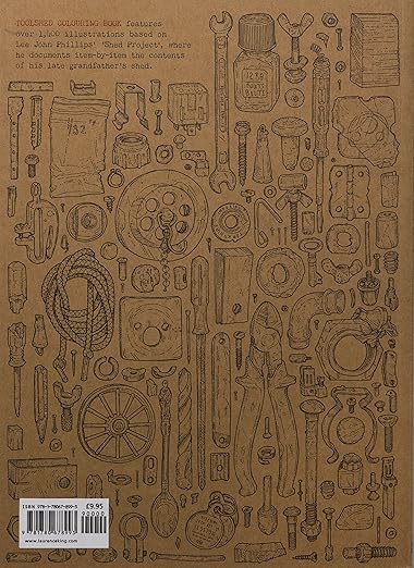 Toolshed Colouring Book