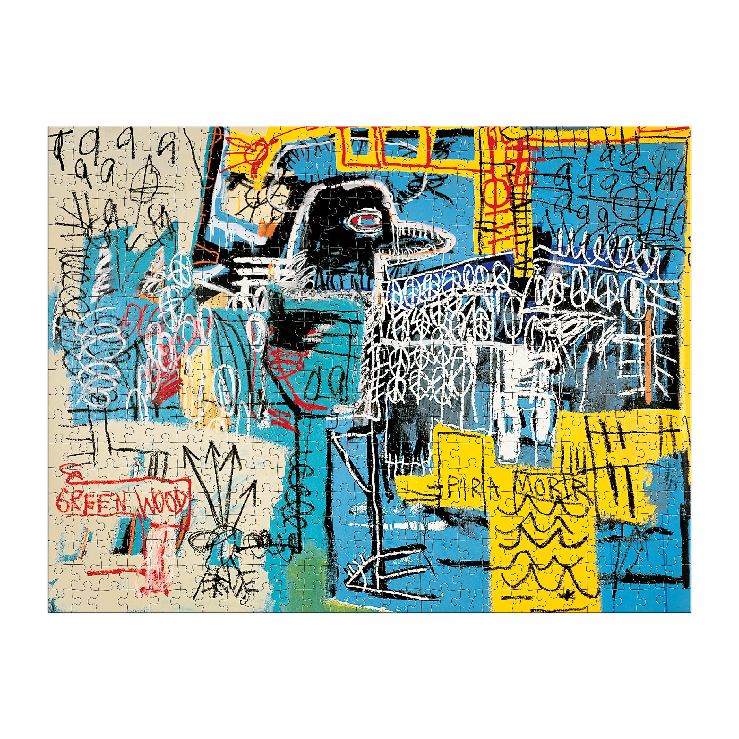 Basquiat Bird on Money 500 Piece Book Puzzle
