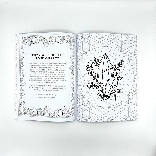 The Crystal Colouring Book