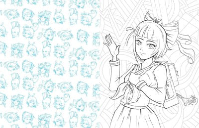 Manga World Coloring: Color your way through cool original manga art!