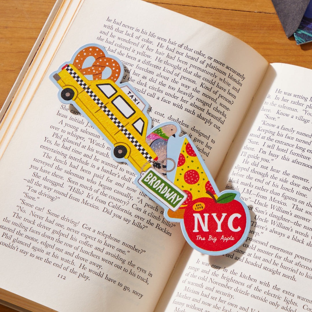 Big Apple Paper Bookmark