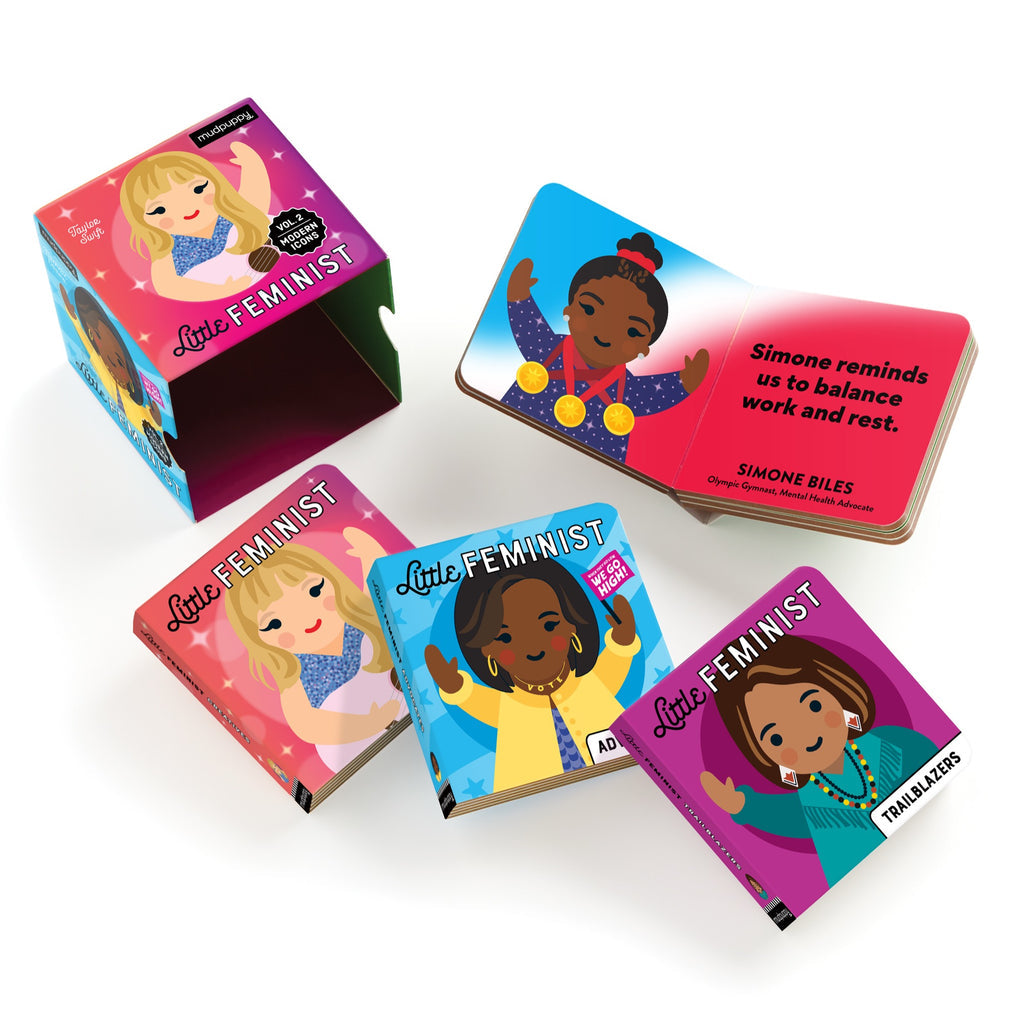 Little Feminist Board Book Set Volume 2: Modern Icons