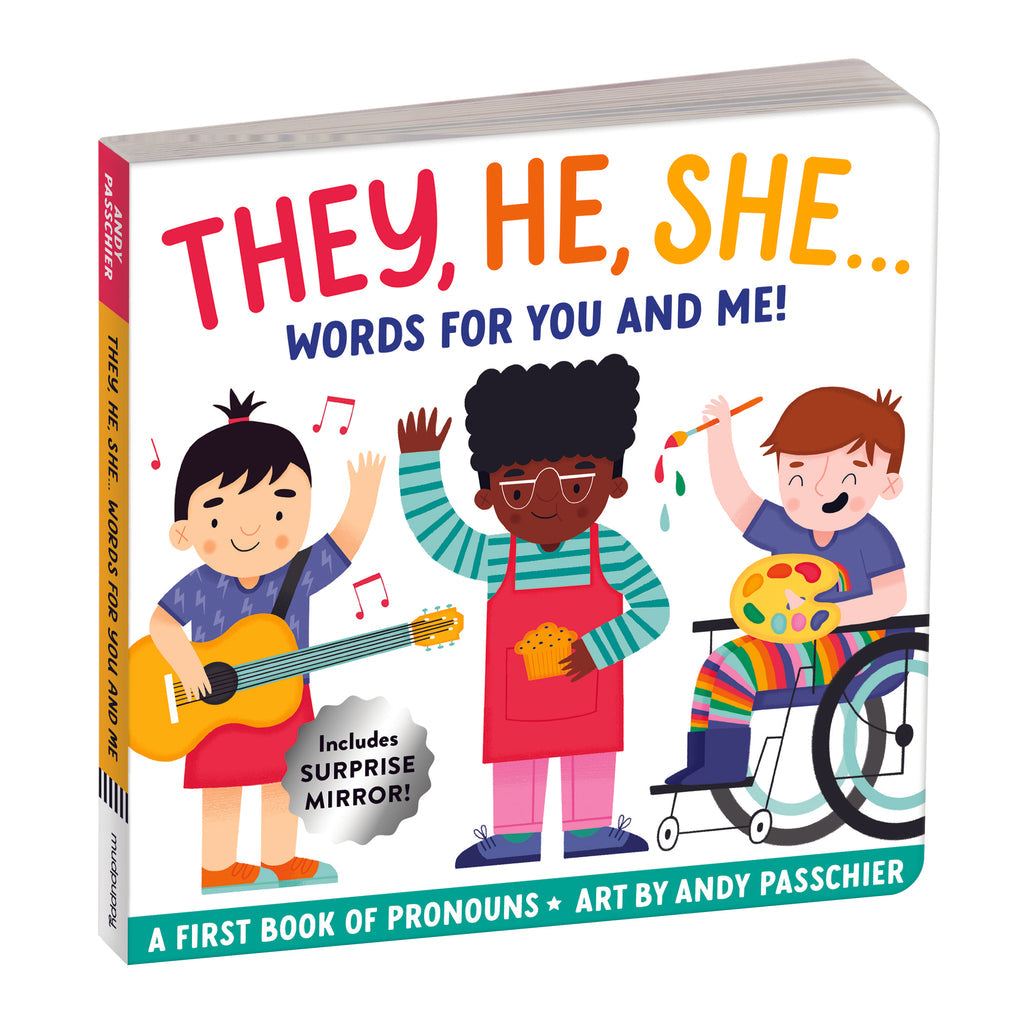They, He, She: Words for You and Me Board Book