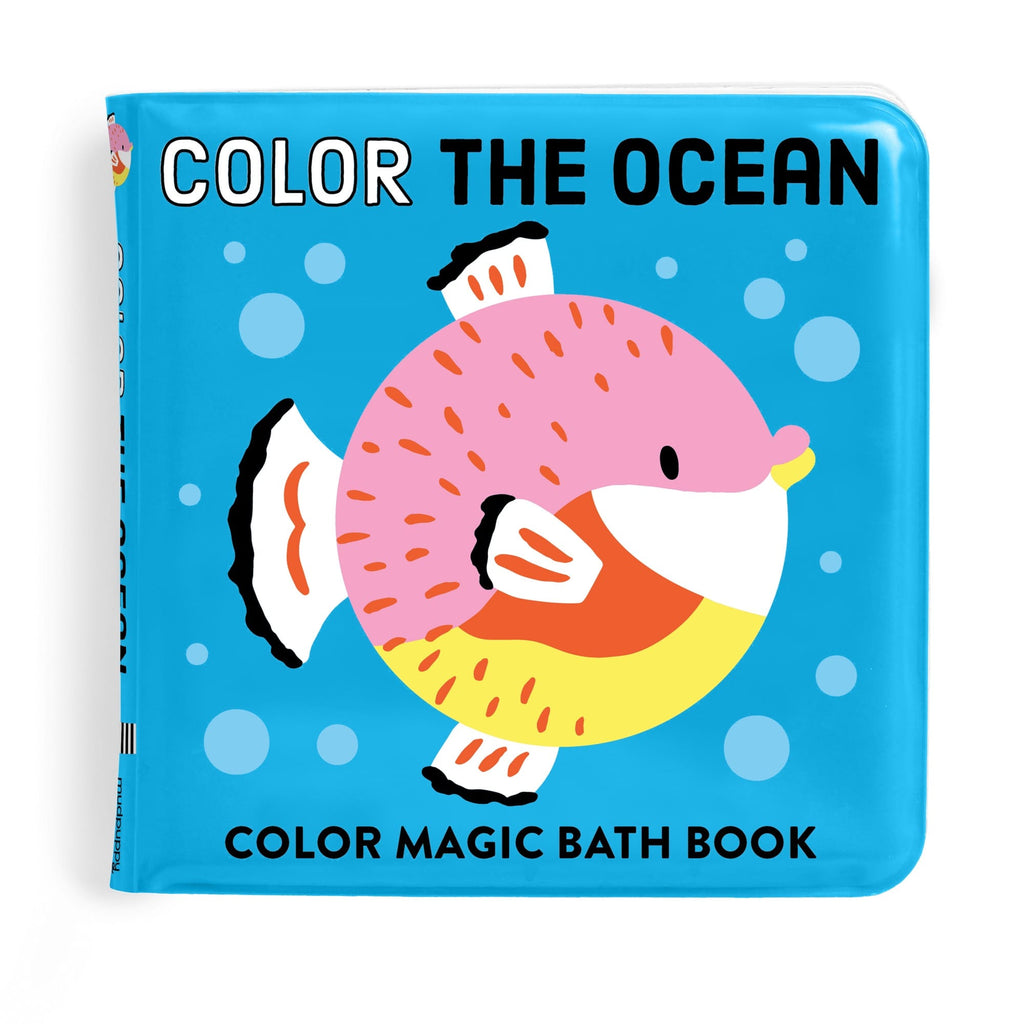 Color the Ocean Color Magic Bath Book