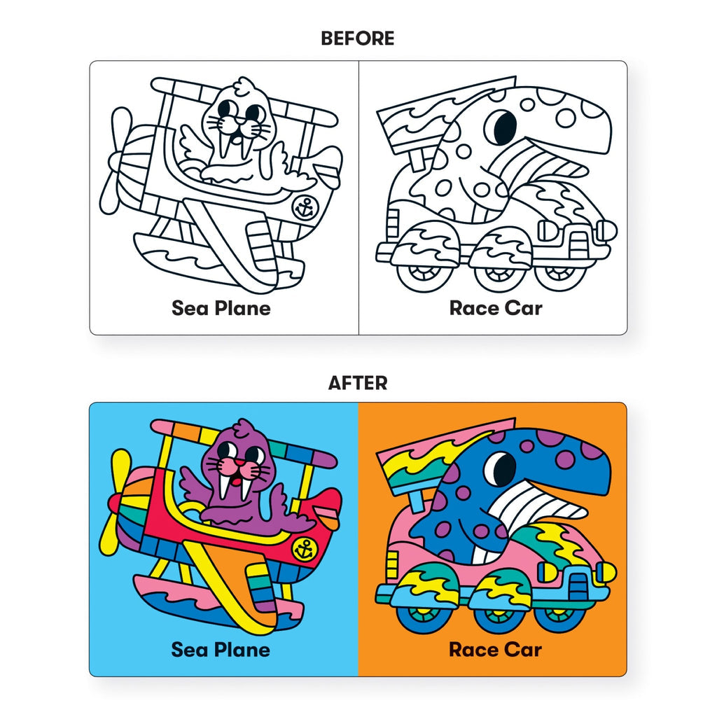 Marine Life On the Move Color Magic Bath Book