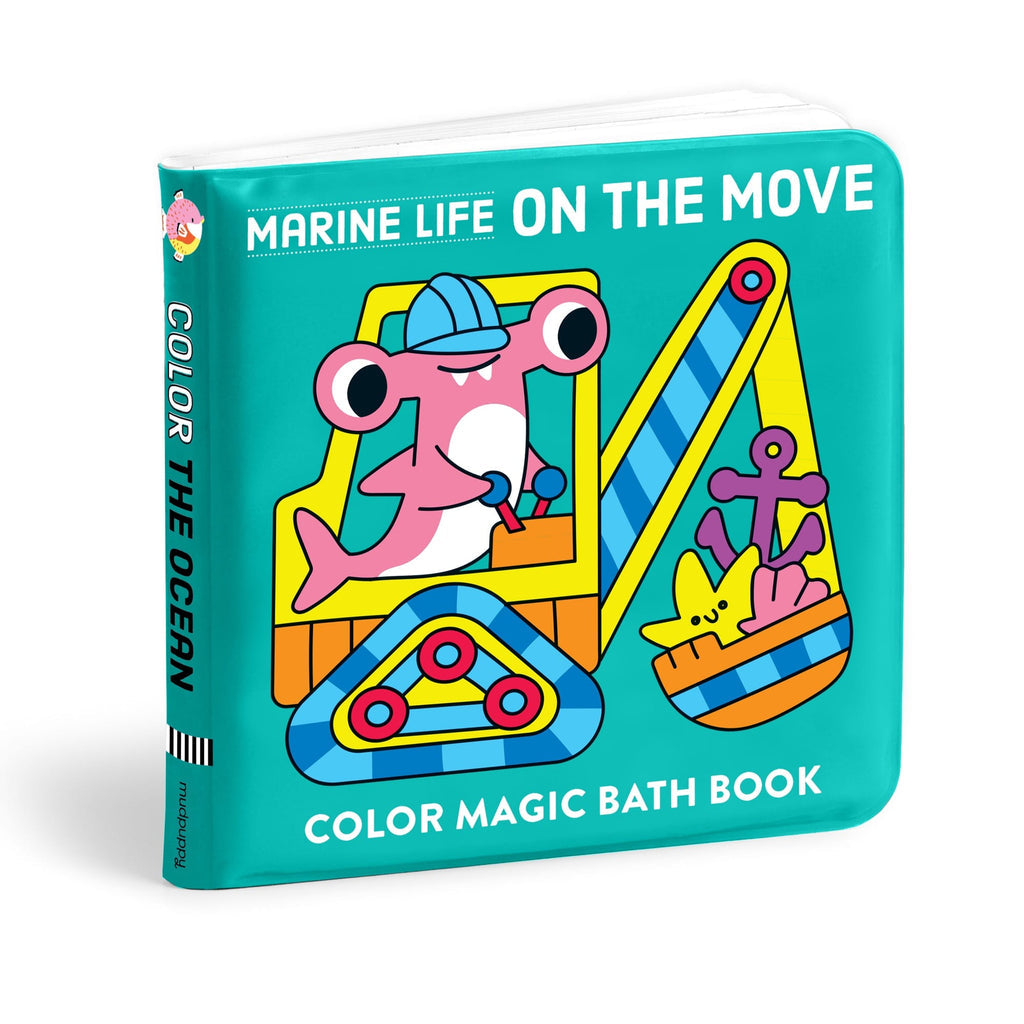Marine Life On the Move Color Magic Bath Book