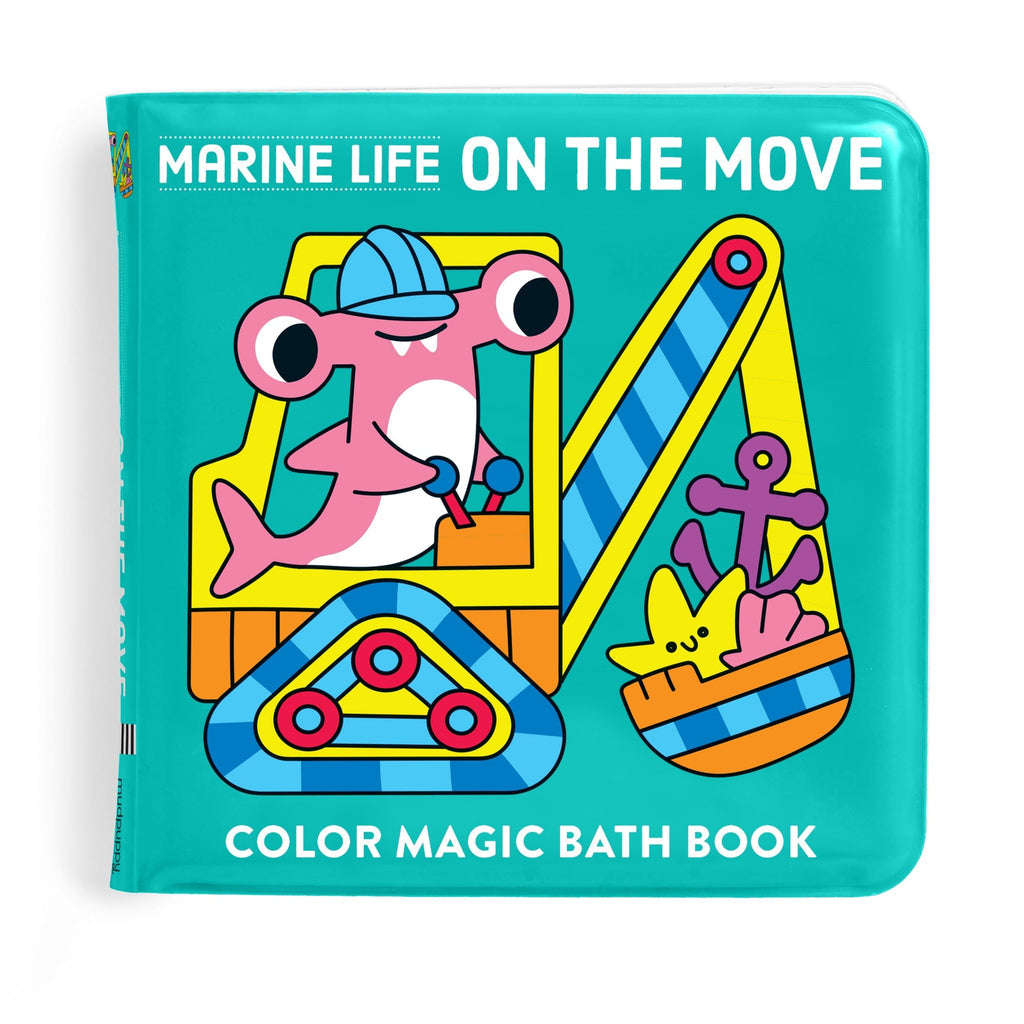 Marine Life On the Move Color Magic Bath Book