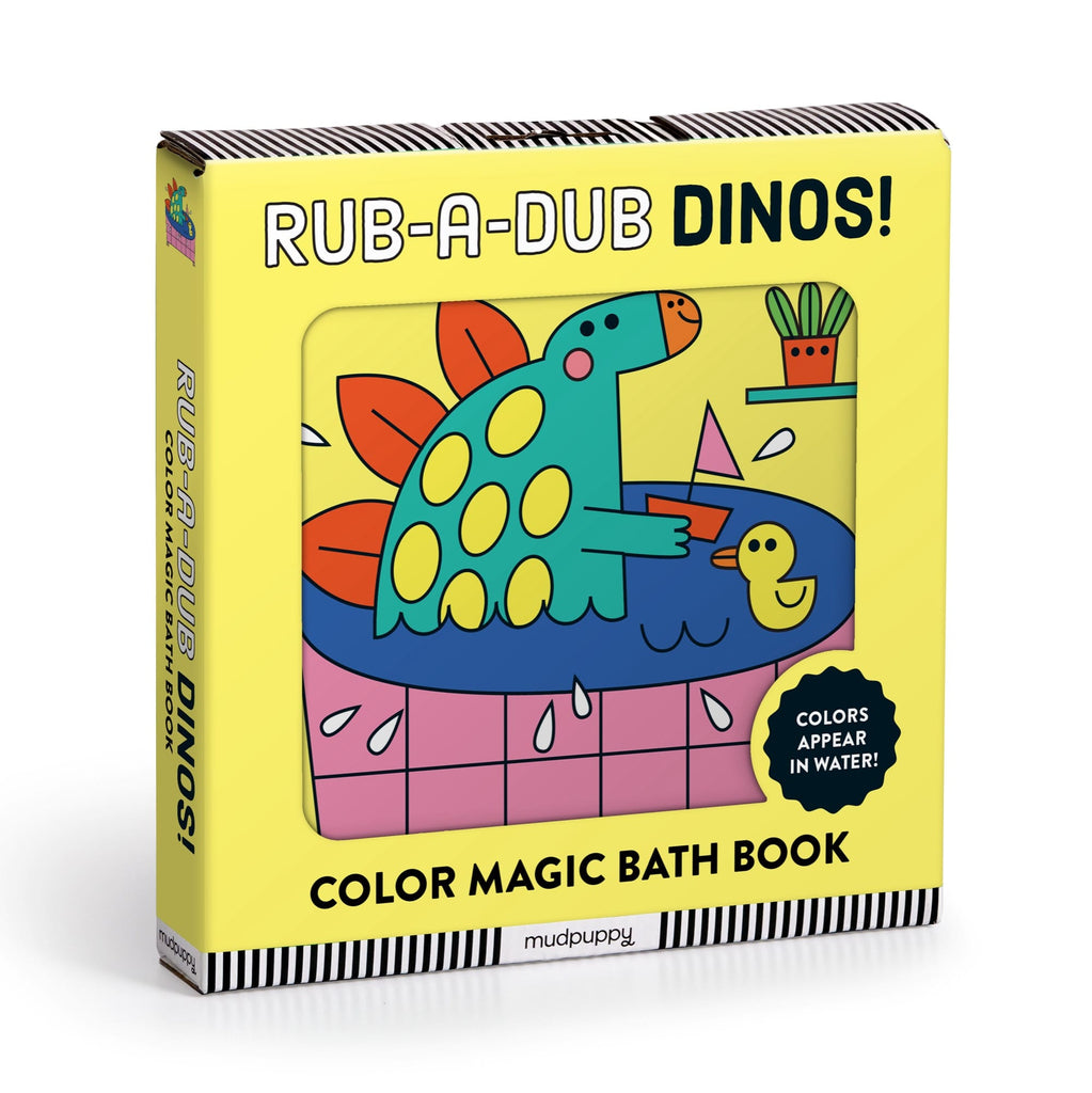Rub-a-Dub Dinos! Color Magic Bath Book