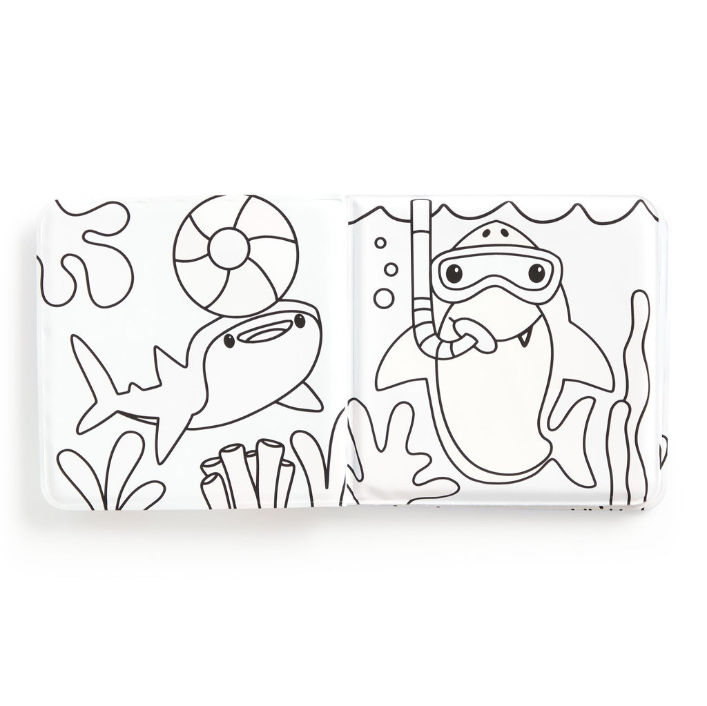 Shark Splash! Color Magic Bath Book