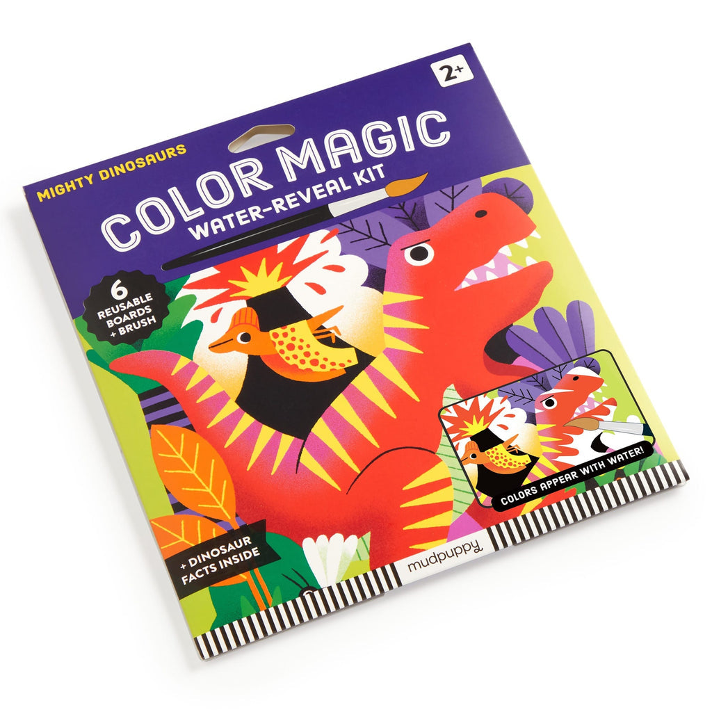 Mighty Dinosaurs Color Magic Water-Reveal Kit
