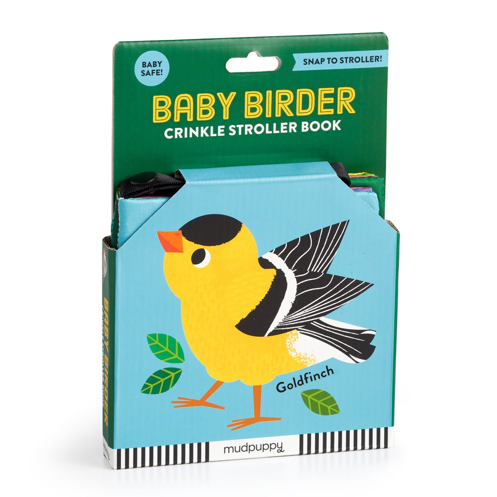 Baby Birder Crinkle Fabric Stroller Book