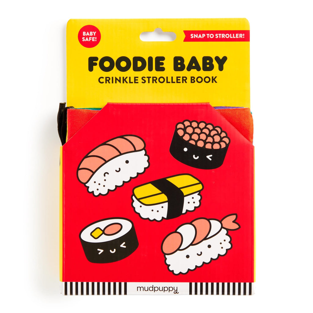 Foodie Baby Crinkle Fabric Stroller Book