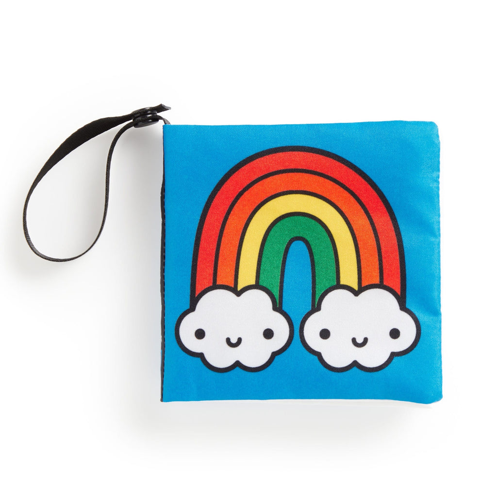 Rainbow World Crinkle Fabric Stroller Book