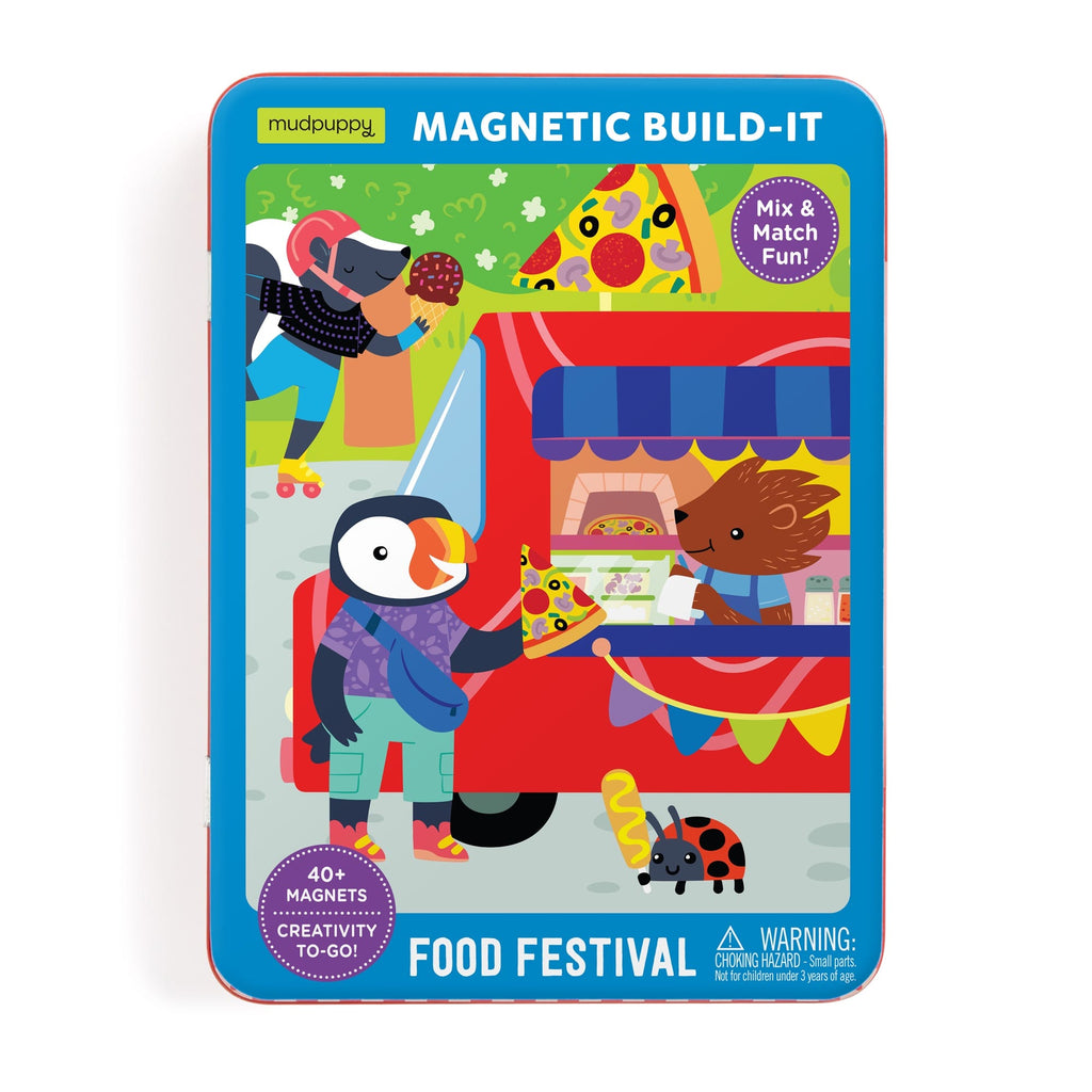 Food Truck Festival Magnetic Play Set