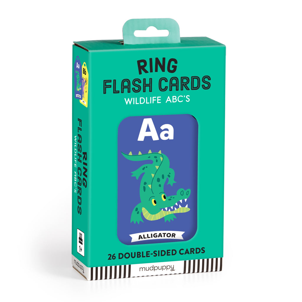 Wildlife ABCs Ring Flash Cards