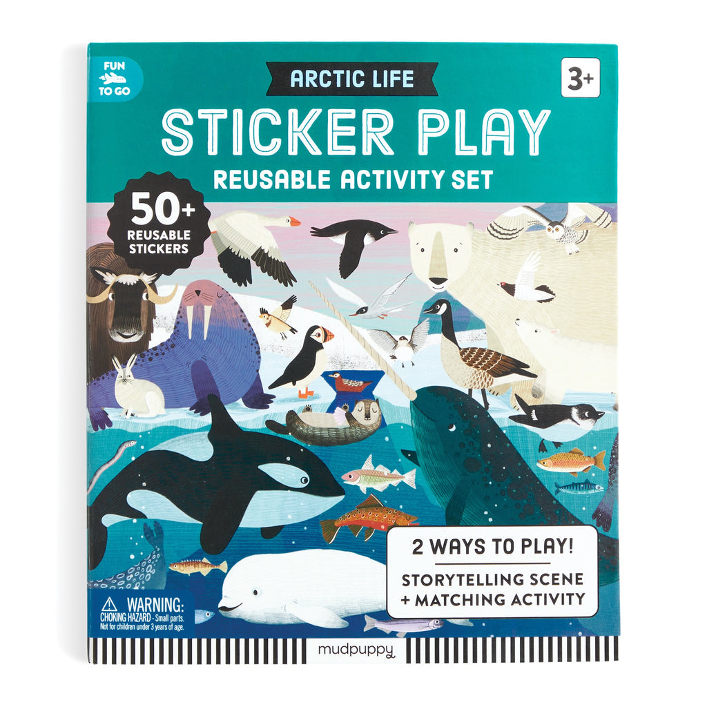 Arctic Life Sticker Play Reusable Activity Set
