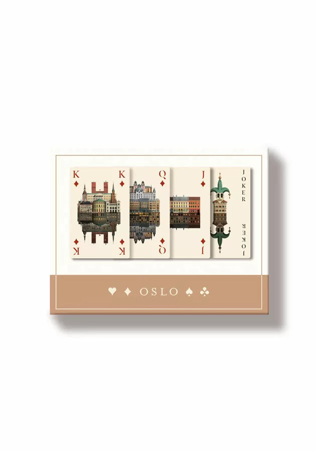 Oslo Playing Cards Gift box with 2 decks