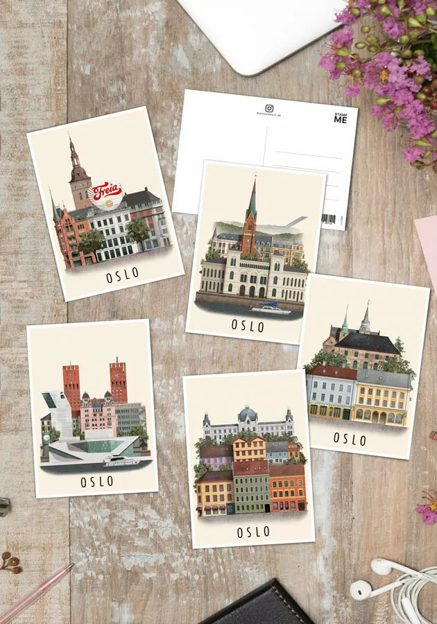 Oslo Postcard VIII (A6)