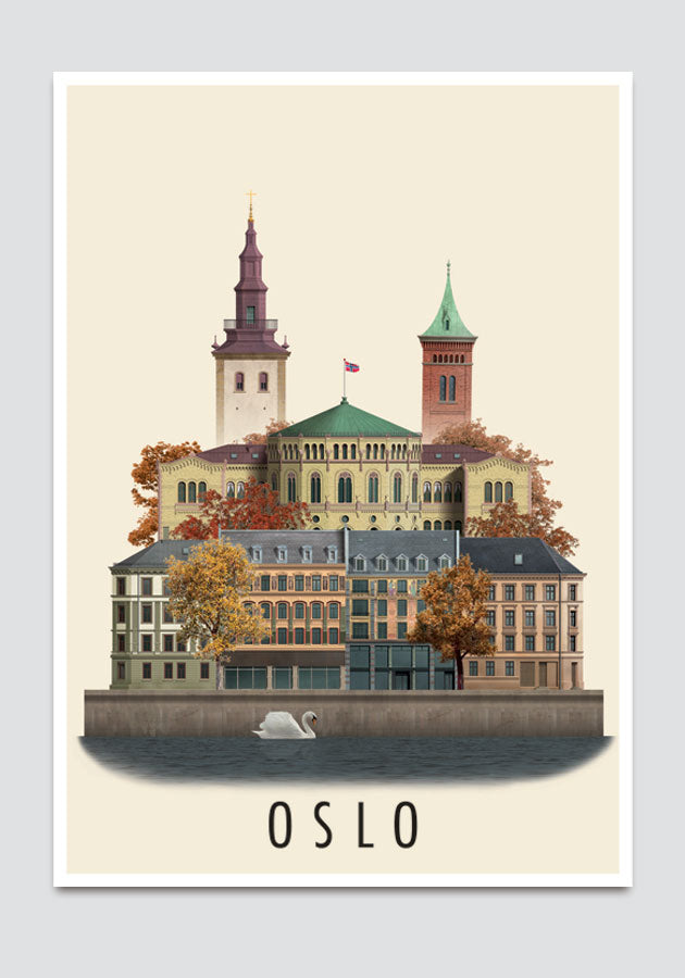 Oslo Postcard VIII (A6)