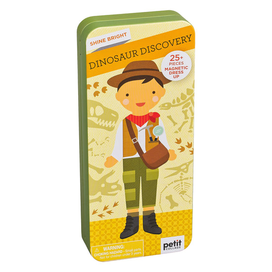 Shine Bright Dino Discovery Magnetic Dress Up