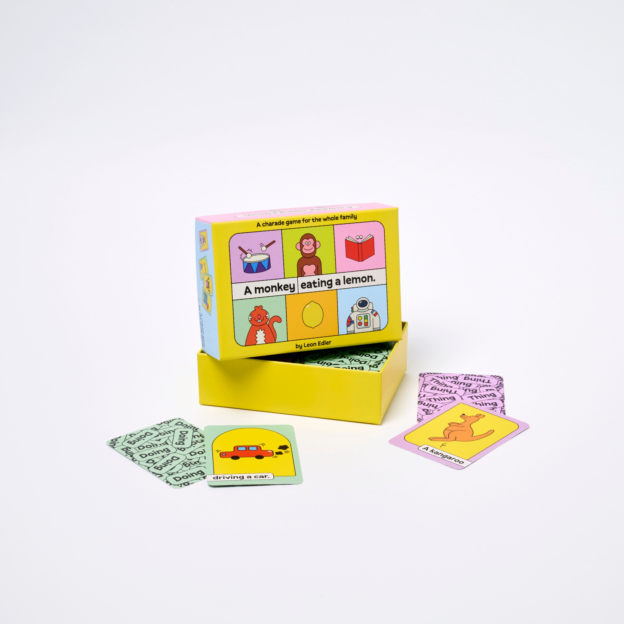 A Monkey Eating a Lemon