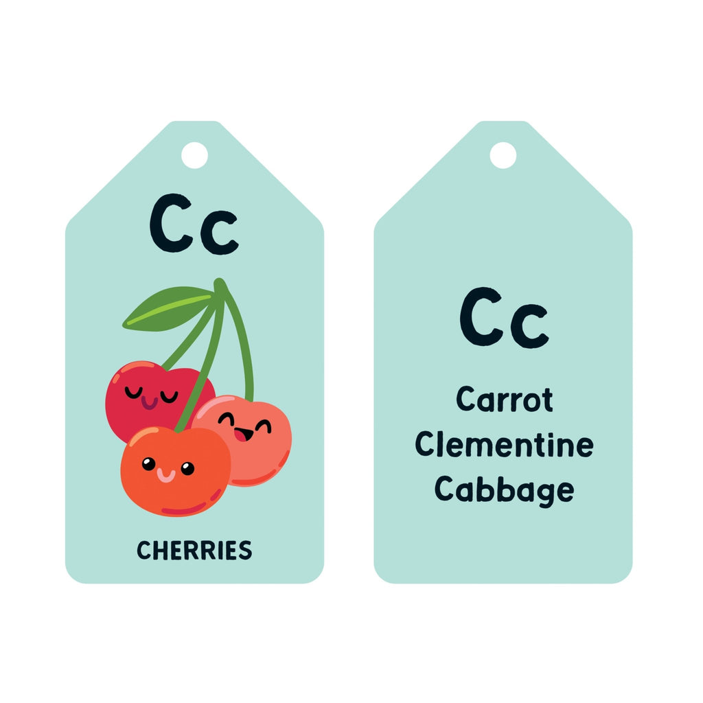 A is for Avocado Ring Flash Cards