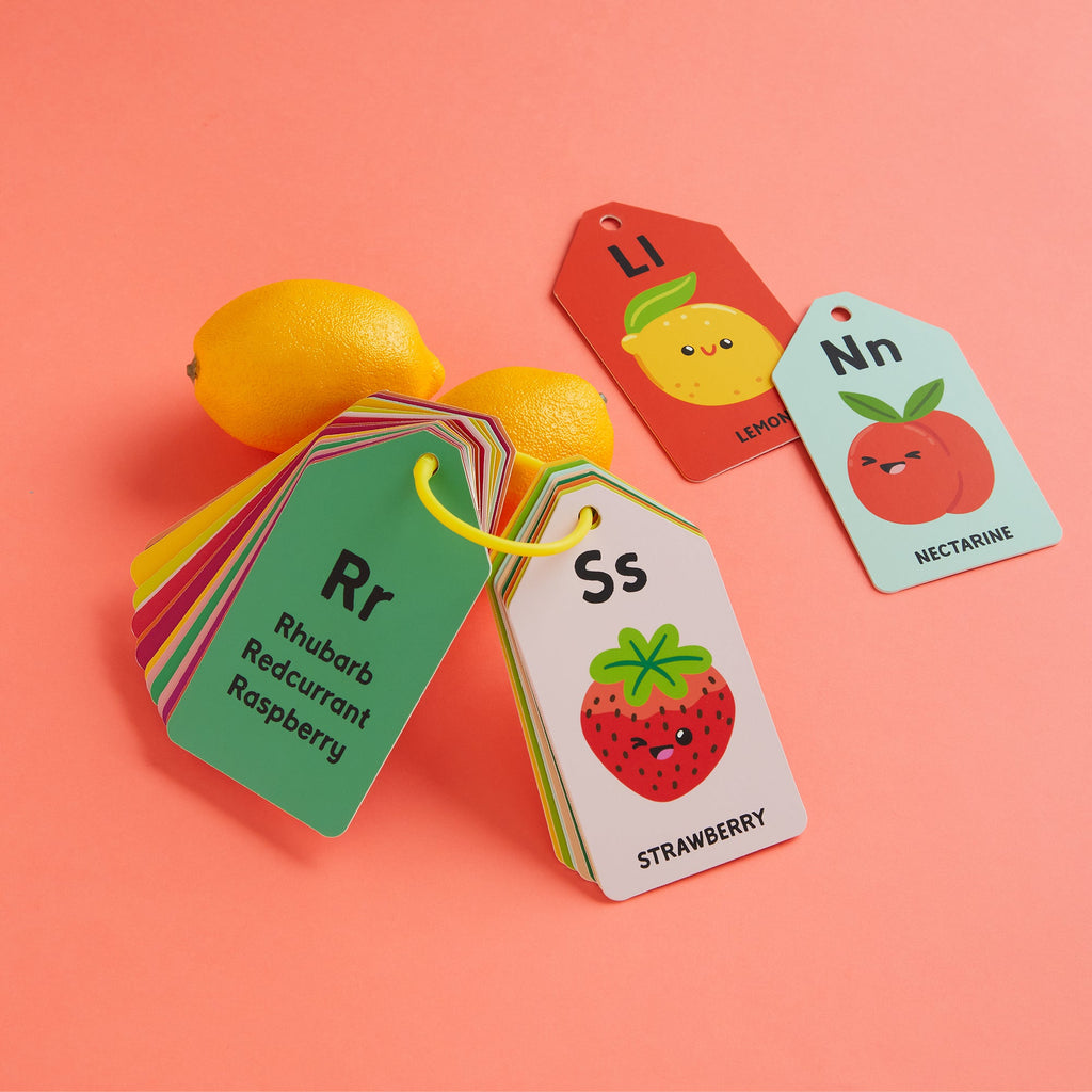 A is for Avocado Ring Flash Cards