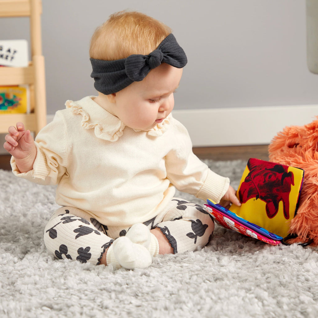 Andy Warhol Crinkle Fabric Stroller Book