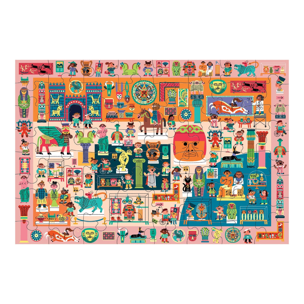 Art and Culture At the Museum 64 Piece Search & Find Puzzle