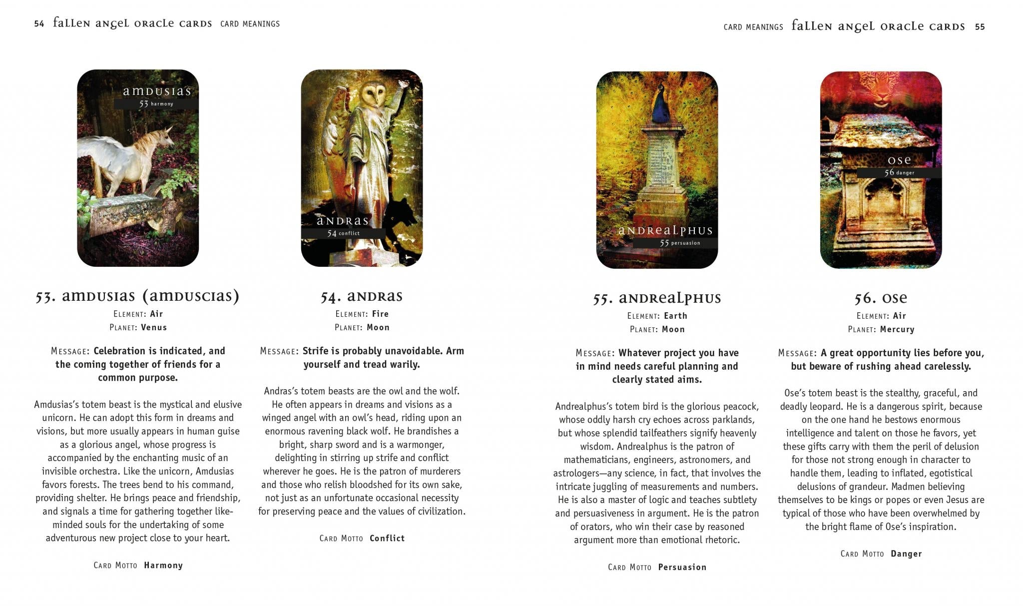 Fallen Angel Oracle Cards