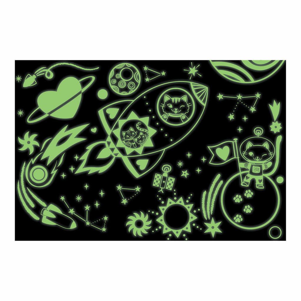 Cosmic Dreams 100 Piece Glow in the Dark Puzzle