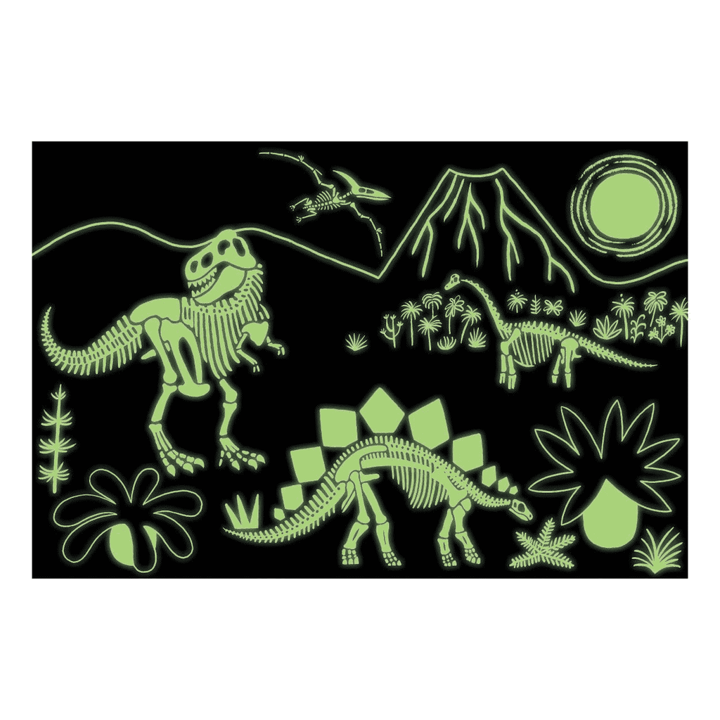 Dinosaur Glow-in-the-dark Puzzle