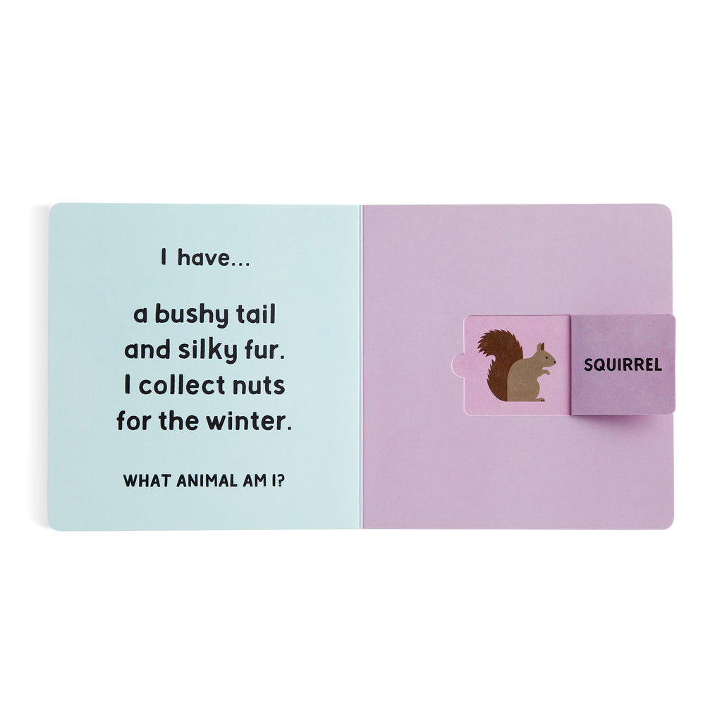 Forest Tracks: What Animal Am I? Lift-the-Flap Board Book