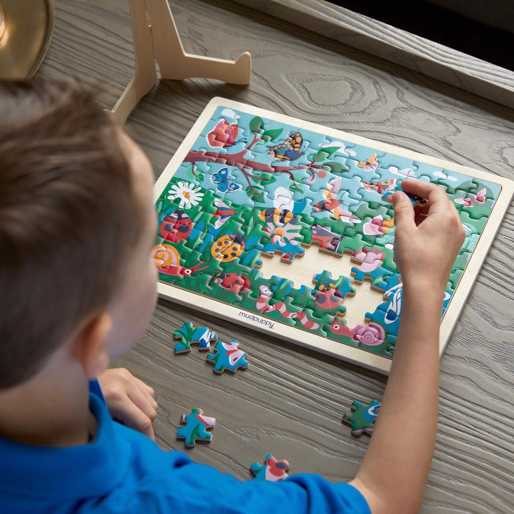 Garden Life 100 Piece Wood Puzzle + Display