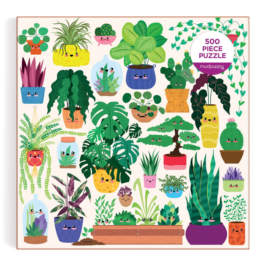 Happy Plants 500 Piece Family Puzzle