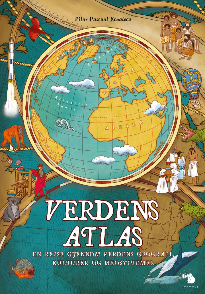 Verdensatlas - En reise gjennom verdens geografi, kulturer og økosystemer
