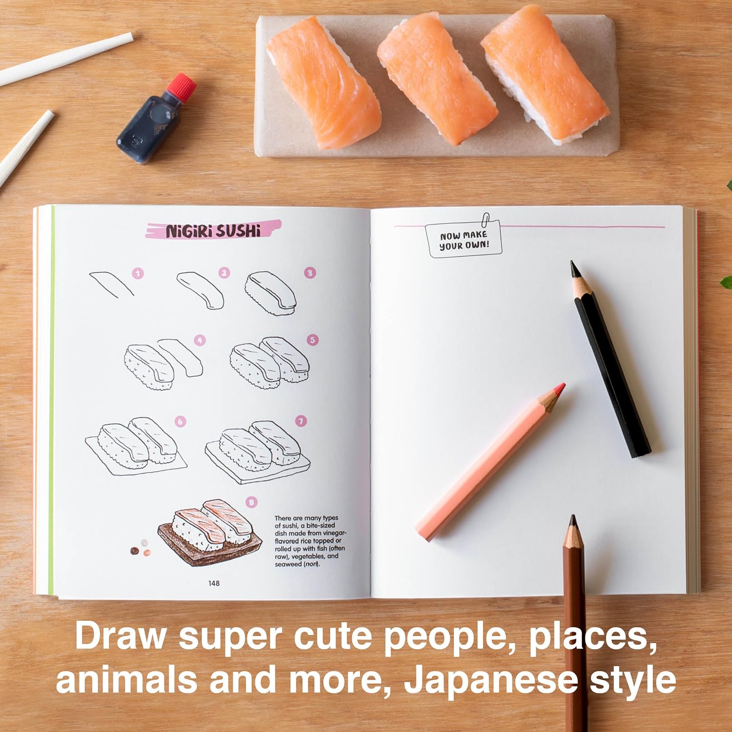 KAWAII!: Your step-by-step guide to cute Japanese drawing