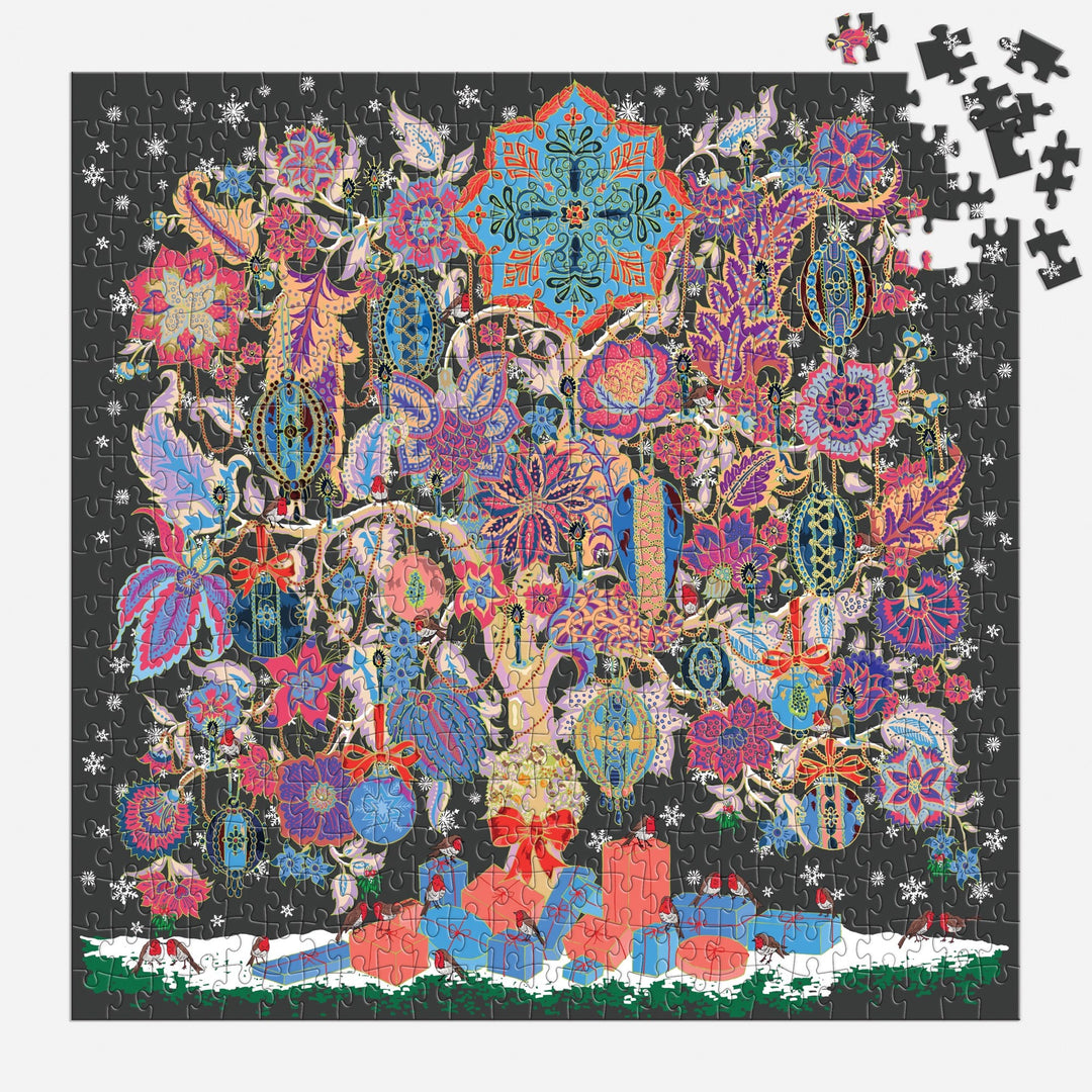 Liberty Christmas Tree of Life 500 Piece Foil Puzzle