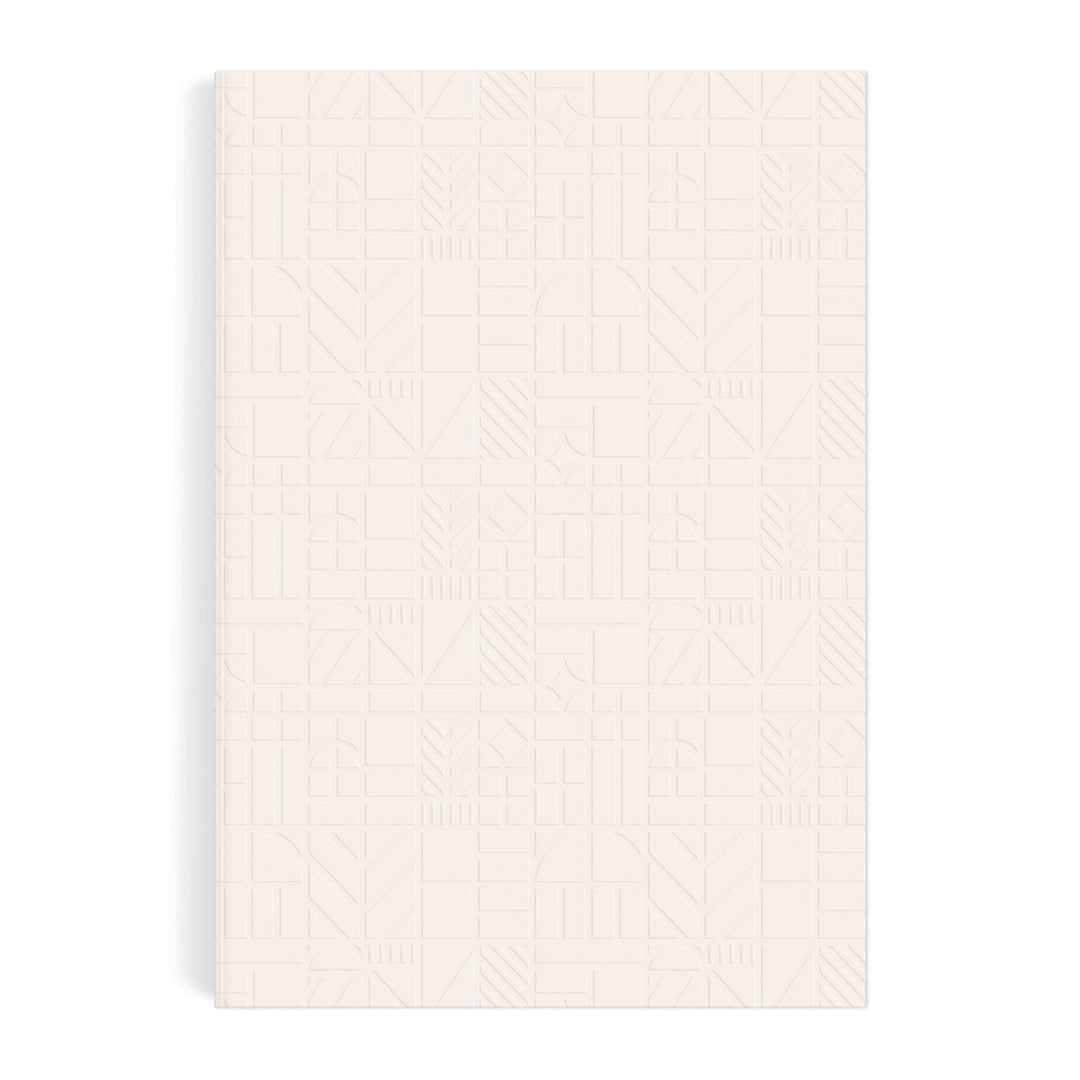 Liberty Cream Tudor A5 Embossed Journal
