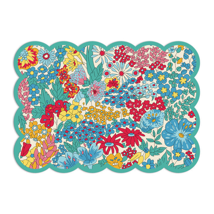 Liberty Scalloped Shaped Notecard Set