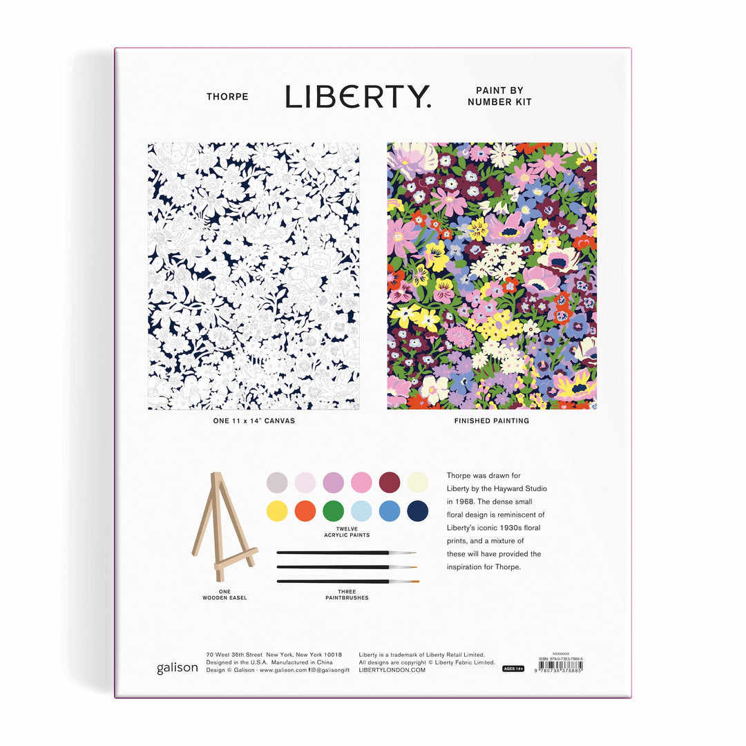 Liberty Thorpeness Paint By Number Kit
